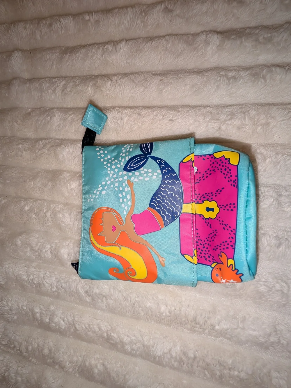 thirty-one Kids Mermaid Treasure Pouch - Teal, Pink, Yellow